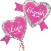 Balon walentynkowy serce LOVE AND CHERISH