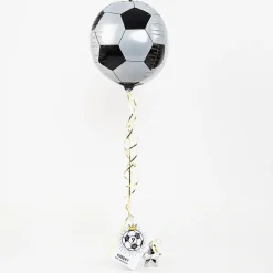 Balon w pudełku z kartką KRÓL STRZELCÓW prezent dla piłkarza