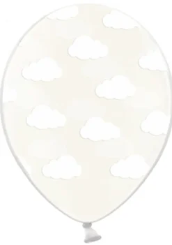 Balony CHMURKI 30cm (50szt.)