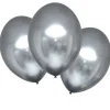 Balony chromowane SREBRNE (6szt.)