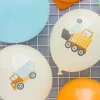 Balony 30 cm POJAZDY BUDOWLANE (6szt.)
