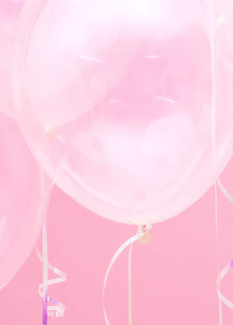Balony CRYSTAL przezroczyste 30cm (100szt.)
