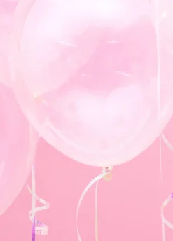 Balony CRYSTAL przezroczyste 23cm (100szt.)
