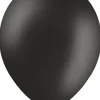Balony CZARNE gumowe 30cm (10szt.)