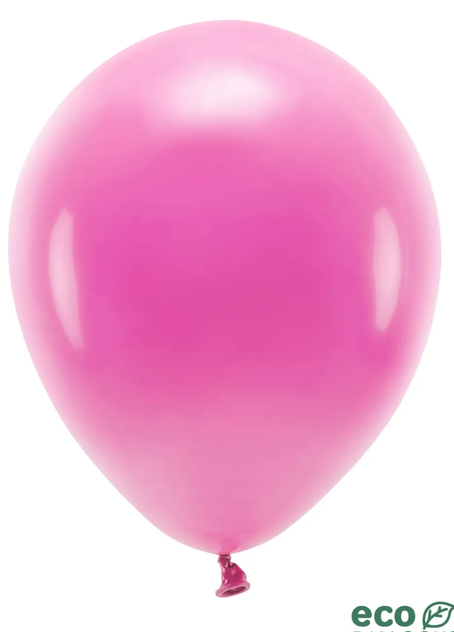 Balony ekologiczne fuksja 30cm (10szt.)
