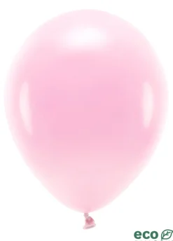 Balony ekologiczne jasnoróżowe 30cm (10szt.)