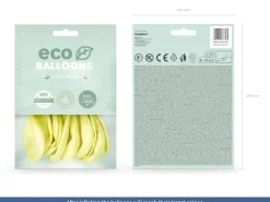 Balony ekologiczne kremowe 30cm (10szt.)