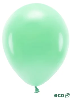 Balony ekologiczne miętowe 30cm (10szt.)