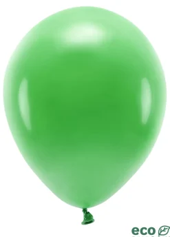 Balony ekologiczne zielone 30cm (10szt.)