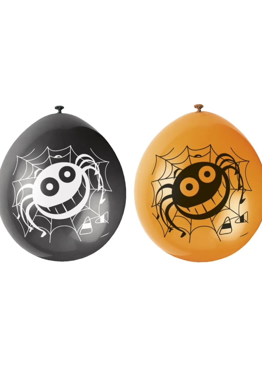 Balony halloweenowe PAJĄKI (10szt.)