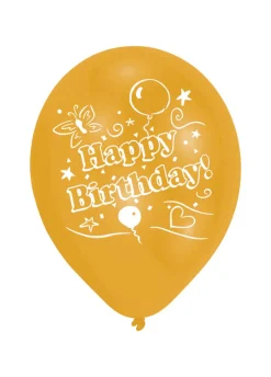 Balony HAPPY BIRTHDAY 8 szt.