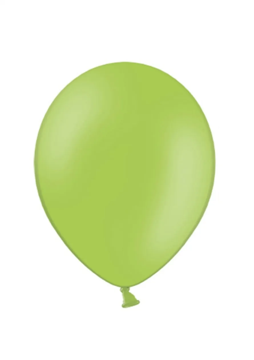 Balony JASNOZIELONE pastelowe 12cm (100szt.)