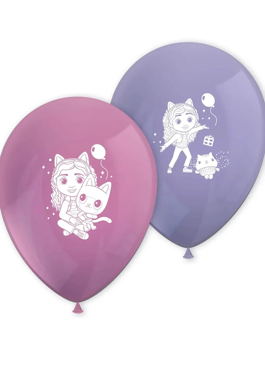 Balony KOCI DOMEK GABI (8szt.)