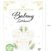 Balony KOMUNIA ŚWIĘTA Eukaliptus 30cm (6szt.)