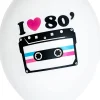 Balony LATA 80. dekoracje w stylu lat 80 (5szt.)
