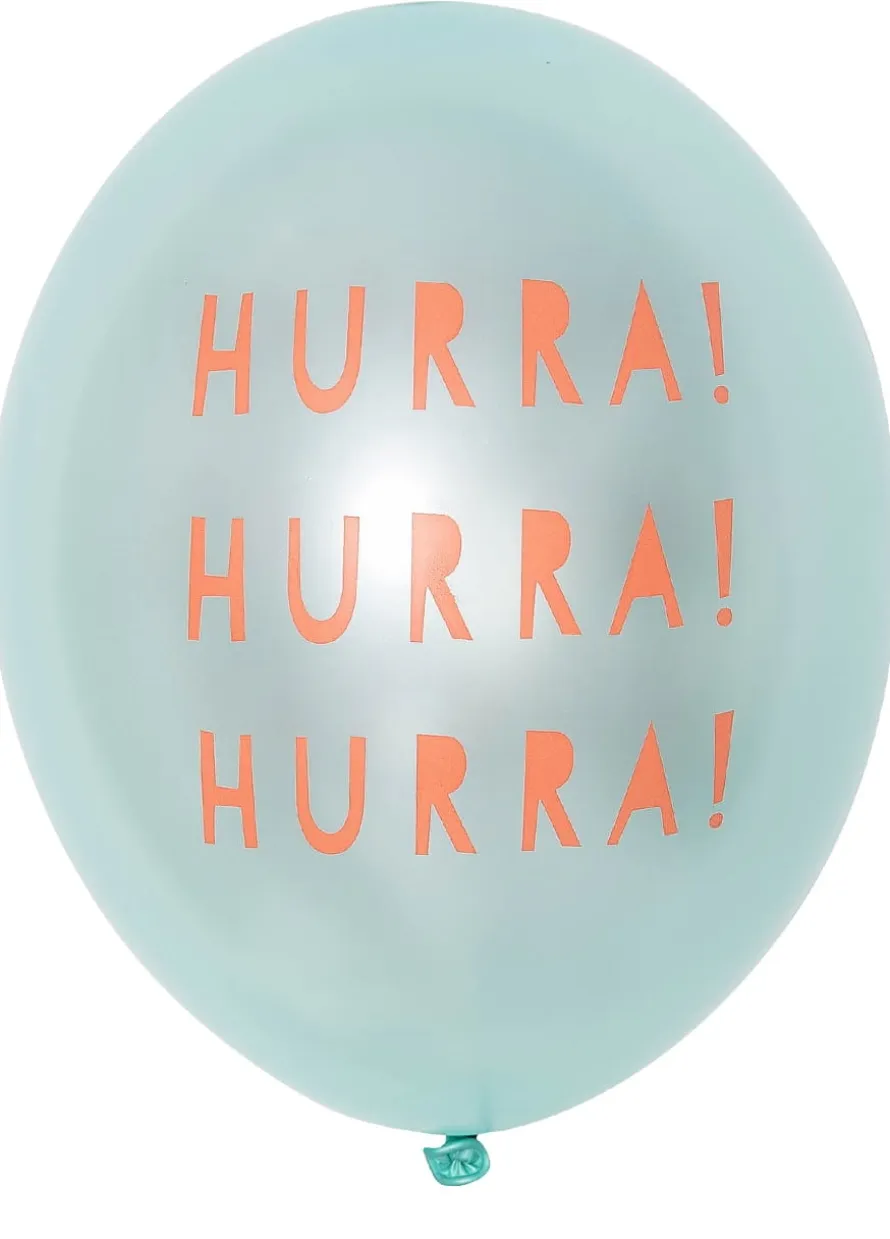 Balony lateksowe HURRA! (5szt.)