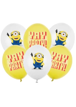 Balony Minionki YAY PARTY (6szt.)