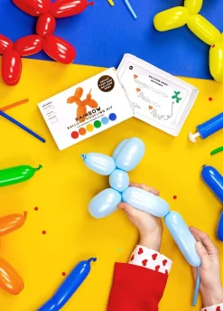 Balony modelinowe z pompką mix (30szt.)