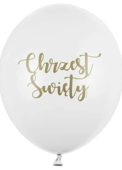 Balony na Chrzest Święty 30cm (50szt.)