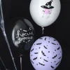Balony na halloween CZAROWNICA (6szt.)