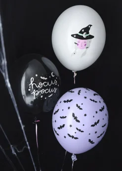Balony na halloween CZAROWNICA (6szt.)