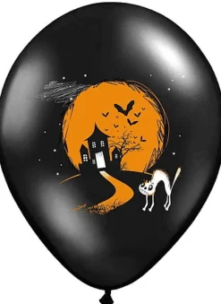 Balony na Halloween DUSZEK 30cm (6szt.)