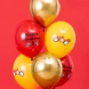 Balony na roczek chłopca SAMOCHÓD (6szt.)