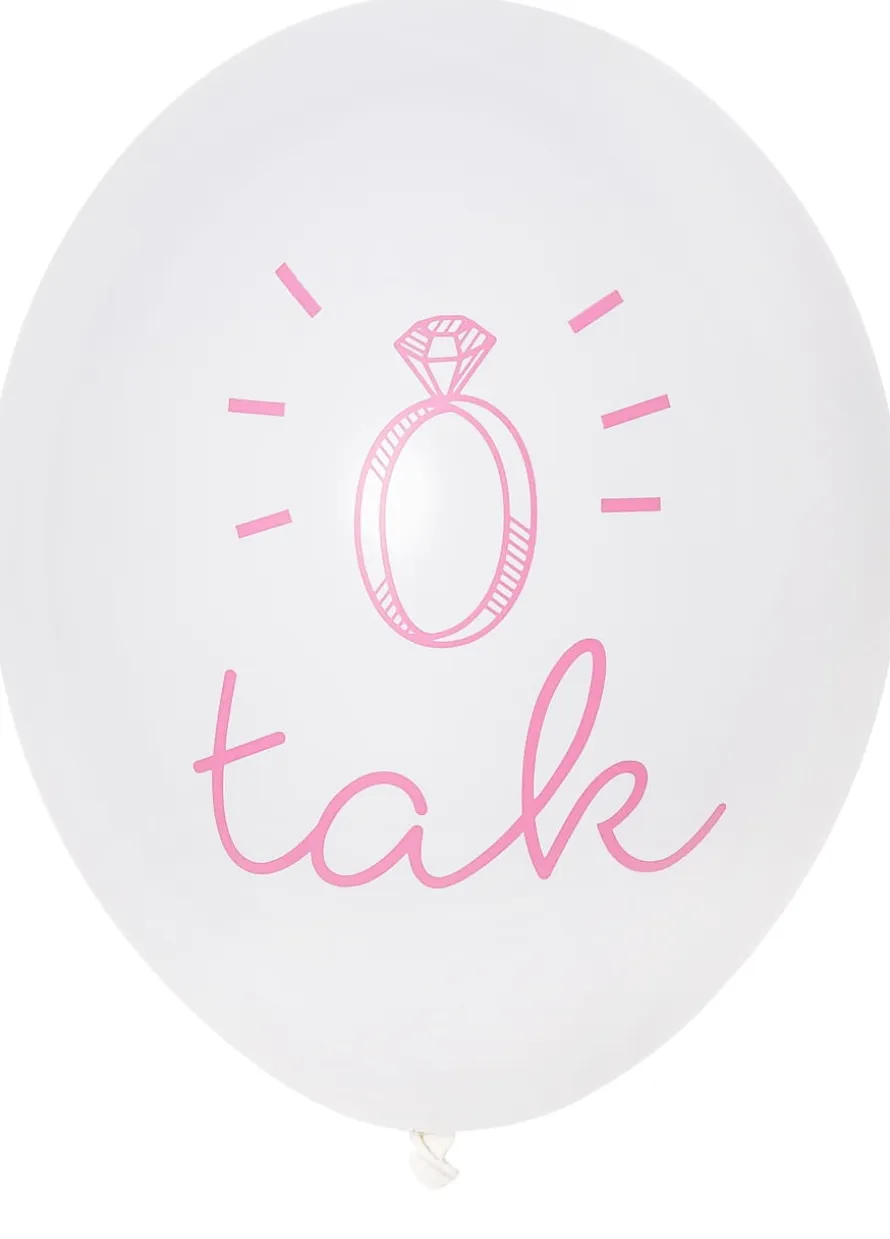 Balony na wieczór panieński PIERŚCIONEK (5szt.)