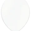 Balony pastelowe BIAŁE 23cm (100szt.)