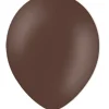 Balony pastelowe BRĄZOWE 23cm (100szt.)
