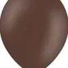 Balony pastelowe BRĄZOWE 30cm (50szt.)