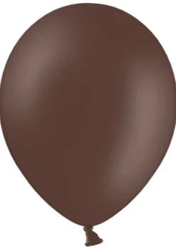 Balony pastelowe BRĄZOWE 30cm (50szt.)