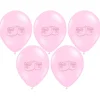 Balony pastelowe BUCIK różowe (6szt.)