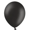 Balony pastelowe CZARNE 12cm (100szt.)