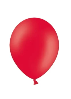Balony pastelowe CZERWONE 12cm (100szt.)