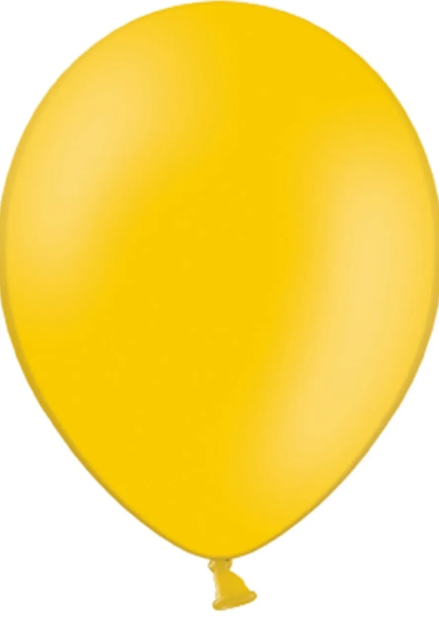 Balony pastelowe JASNOPOMARAŃCZOWE 30cm (100szt.)