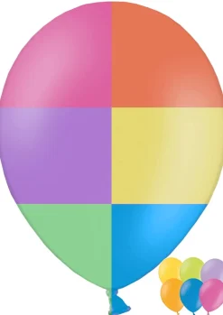 Balony pastelowe KOLOROWE 30cm (10szt.)