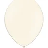 Balony pastelowe KREMOWE 12cm (100szt.)