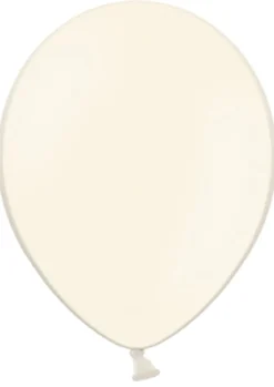 Balony pastelowe KREMOWE 30cm (50szt.)