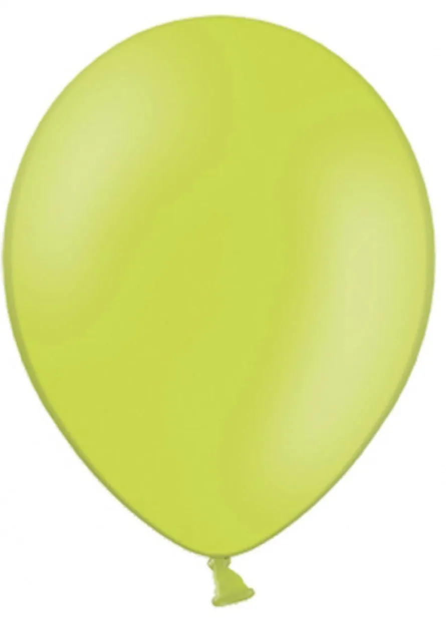 Balony pastelowe LIMONKOWA ZIELEŃ 30cm (100szt.)