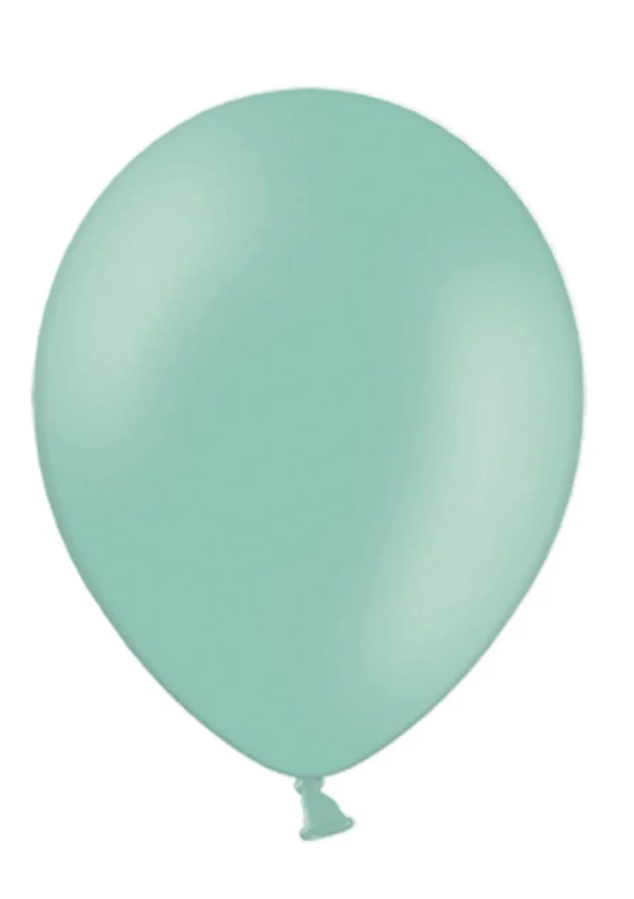 Balony pastelowe MIĘTOWE 23cm (100szt.)