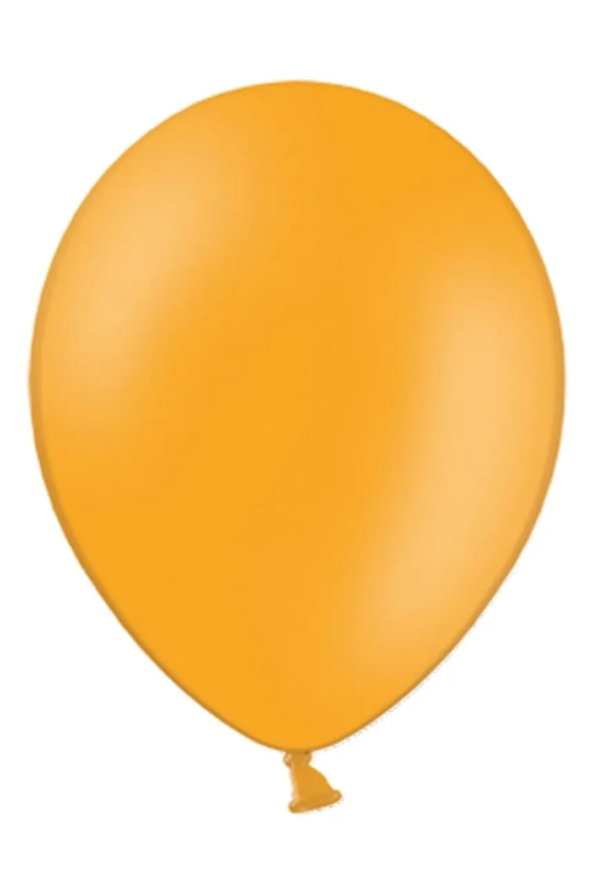 Balony pastelowe POMARAŃCZOWE 23cm (100szt.)