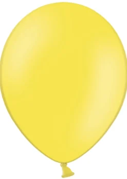 Balony pastelowe ŻÓŁTE 30cm (10szt.)