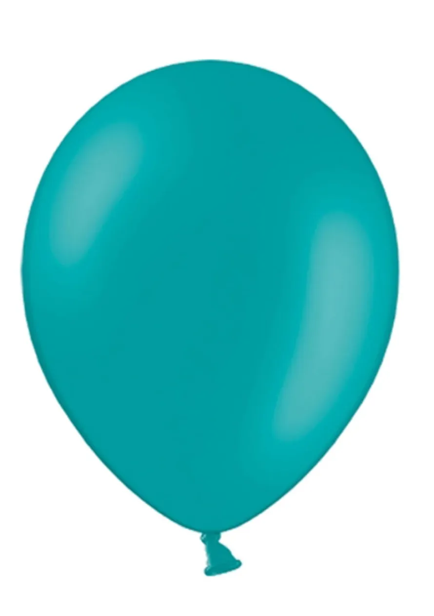 Balony pastelowe TURKUSOWE 23cm (100szt.)
