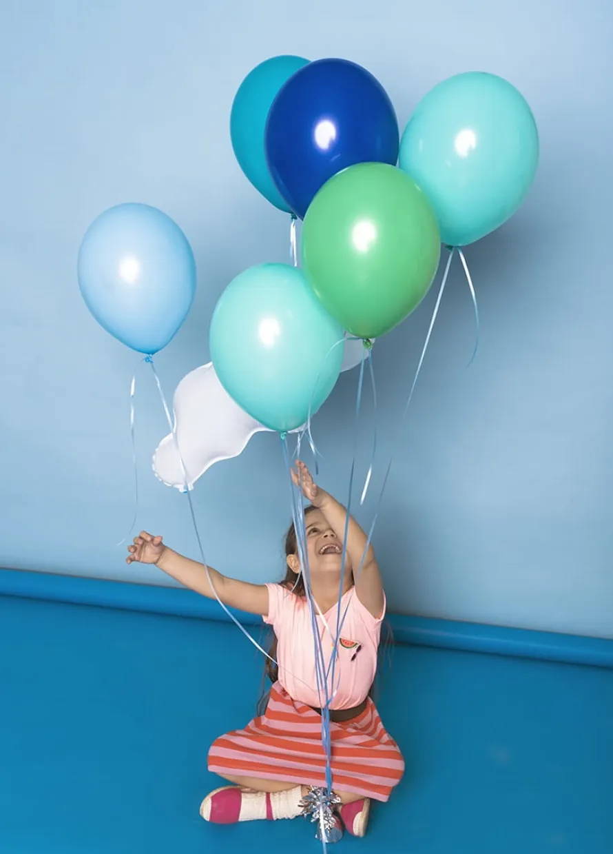 Balony pastelowe ZIELONE 30cm (100szt.)