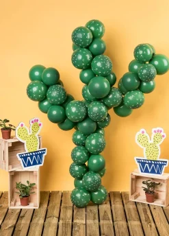 Balony pastelowe ZIELONE 30cm (100szt.)