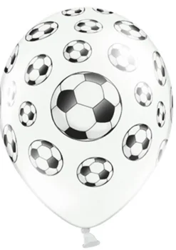 Balony PIŁKA NOŻNA 30cm (6szt.)