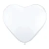 Balony SERCA białe 25cm (100szt.)