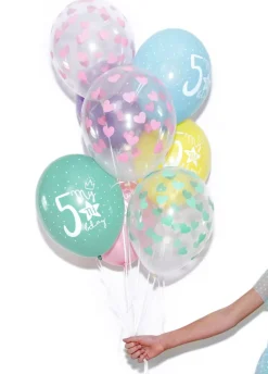 Balony SERDUSZKA różowe 30cm (50szt.)