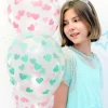 Balony SERDUSZKA turkusowe 30cm (6szt.)